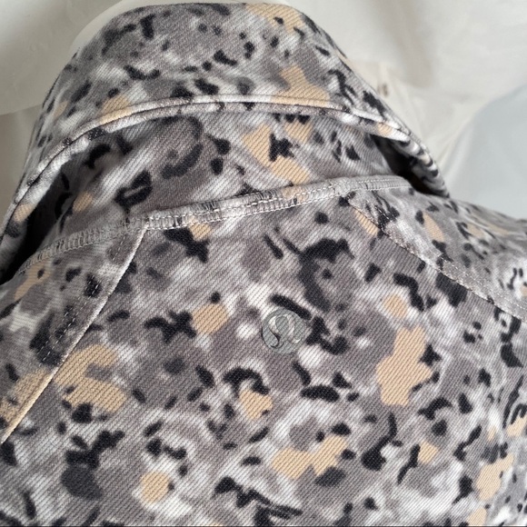 Lululemon Fleur Silver Spoon Asana multicolor gray tan jacket - Picture 5 of 8
